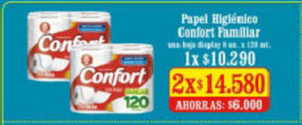 Unimarc Papel Higienico Confort Familiar oferta