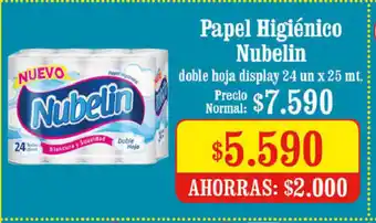 Unimarc Papel Higienico Nubelin oferta