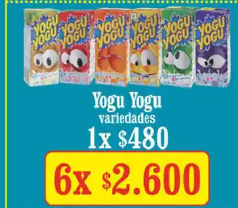 Unimarc Yogu Yogu variedades oferta