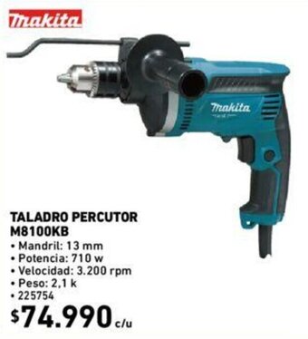 Construmart Makita Taladro Percutor M8100KB oferta