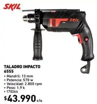 Construmart Skil Taladro Impacto 6555 oferta