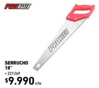 Construmart Promaker Serrucho 18" oferta