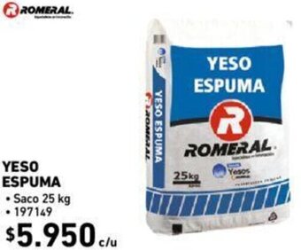 Construmart Yeso Espuma oferta