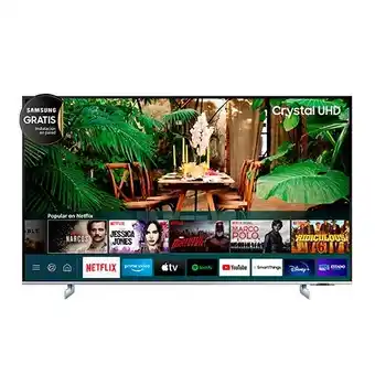 Abcdin LED Samsung 75" Ultra HD 4K Smart TV AU8200 Crystal 2021 oferta
