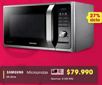 Abcdin Samsung Microondas 28L oferta