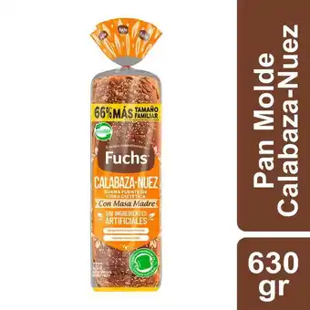 Santa Isabel Pan de molde calabaza nuez 630 g oferta