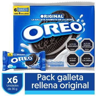 Santa Isabel Pack 6 un. galletas original 36 g c/u oferta