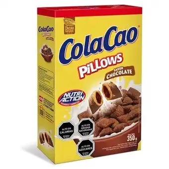 Santa Isabel Cereal cola cao pillows cacao 400 g oferta