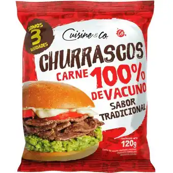 Santa Isabel Churrasco de vacuno congelado 120 g oferta