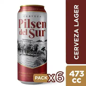 Santa Isabel Pack 6 un. cerveza lata 4.4° 473 cc oferta