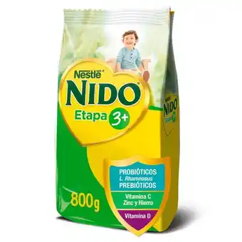 Santa Isabel Leche en polvo nido etapa 3+ bolsa 800g oferta