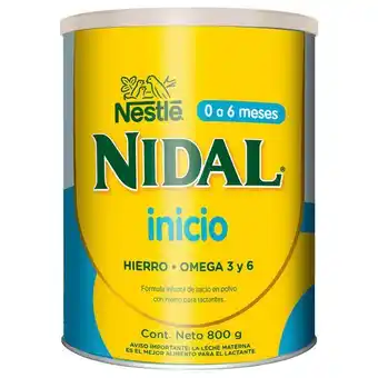 Fórmula infantil nidal inicio 800g
