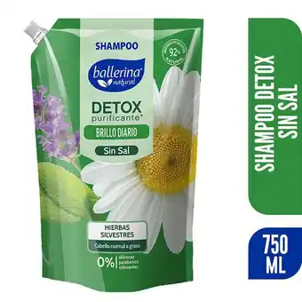Santa Isabel Shampoo detox hierba doypack 900 ml oferta