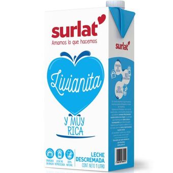 Santa Isabel Leche descremada 1 l oferta