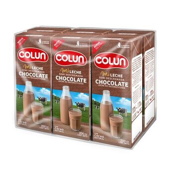 Santa Isabel Pack 6 un. leche semidescremada chocolate 200 ml oferta