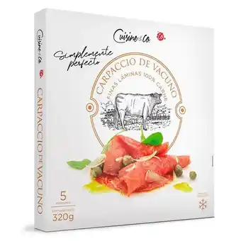 Santa Isabel Carpaccio de vacuno congelado 320 g oferta