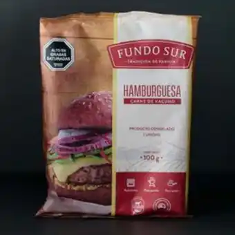 Carnes a Domicilio Hamburguesa de vacuno - fundo sur oferta