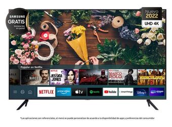 Paris Led 65” au7090 uhd 4k smart tv 2022 oferta