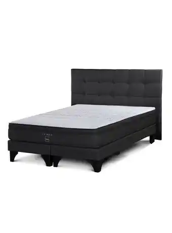 Paris Cama europea tempo 2 plazas base dividida + respaldo issey grafito rosen rosen oferta