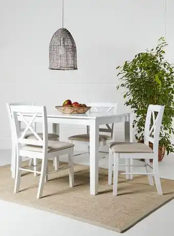 Paris Juego sarah miller de comedor solange + 4 sillas oferta