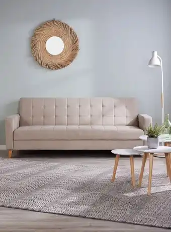 Paris Futón patricia beige oferta