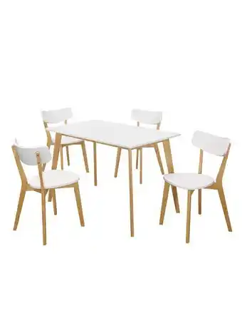 Paris Juego de comedor 4 sillas miri curva oferta
