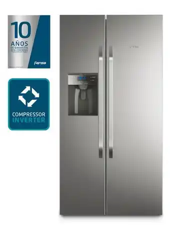 Paris Refrigerador fensa side by side no frost 504 litros sfx550 oferta