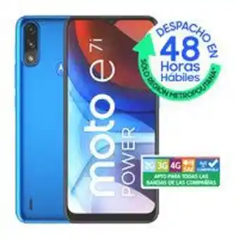PC Factory Smartphone moto e7i power 32gb/2gb azul movistar oferta