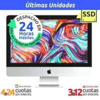 PC Factory Imac 21,5" retina 4k intel core i5 3ghz 8gb 256gb ssd radeon pro 560x mhk33ci/a oferta