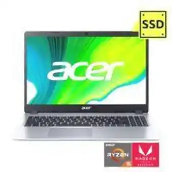PC Factory Notebook aspire 5 15.6" fhd ryzen 5-3500u 12gb 256gb ssd windows 10 a515-43-r16a-1 oferta
