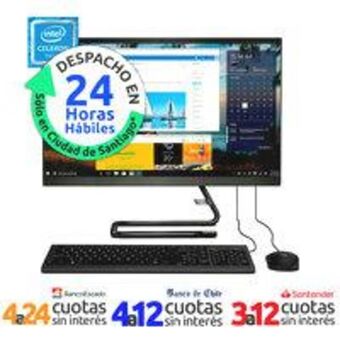 PC Factory All in one ideacentre a340 23.8" fullhd intel pentium j5005 4gb 1tb windows 10 oferta
