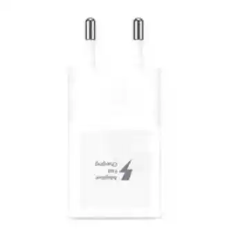 PC Factory Cargador (adaptador) de casa samsung con cable tipo c 15w carga rápida blanco sec oferta
