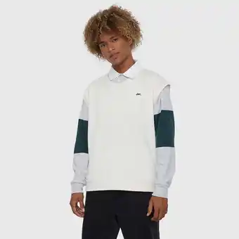 Corona Polerón sin mangas algodón orgánico blanco - hombre oferta