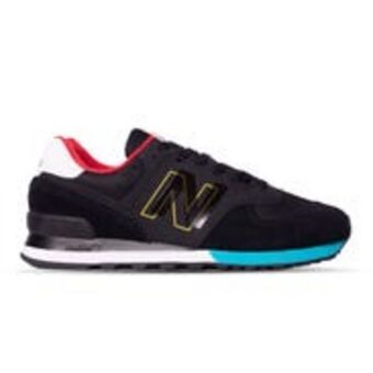 New Balance Zapatillas urbanas hombre new balance 574 negra oferta