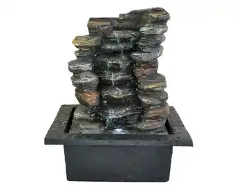Easy Fuente cascada con luz led outzen. oferta