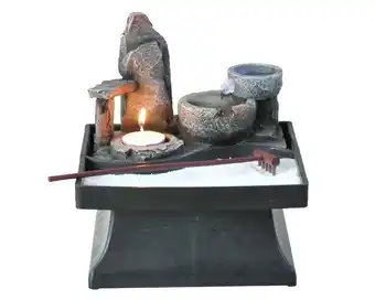 Easy Fuente agua jardín zen + tea light led outzen. oferta
