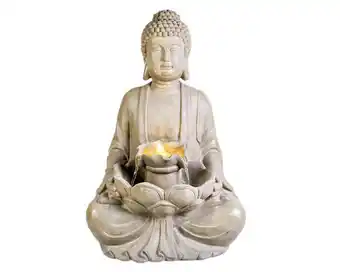 Easy Fuente buda con luz led outzen. oferta