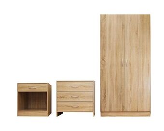 Easy Clóset 2 puertas + cómoda 3 cajones + velador 1 cajón m+design oferta