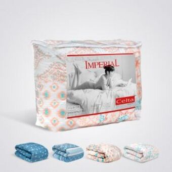 Colchones Celta Plumón imperial con funda 2 plazas oferta