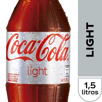 Santa Isabel Bebida coca-cola light 1.5 l oferta