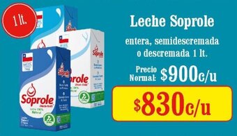 Unimarc Leche Soprole 1lt oferta