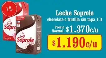 Unimarc Leche Soprole 1lt oferta