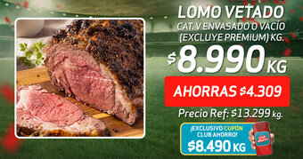 Unimarc Lomo Vetado oferta