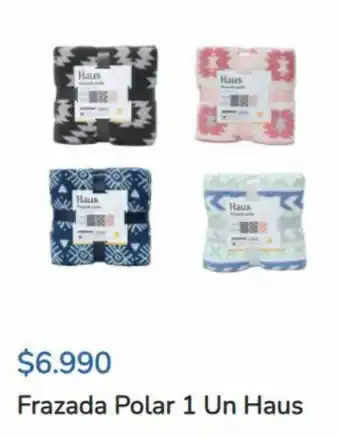 Super Bodega a Cuenta Frazada Polar Haus oferta