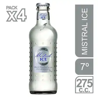 Unimarc Pack cóctel Mistral Ice blend 4 un de 275 cc oferta