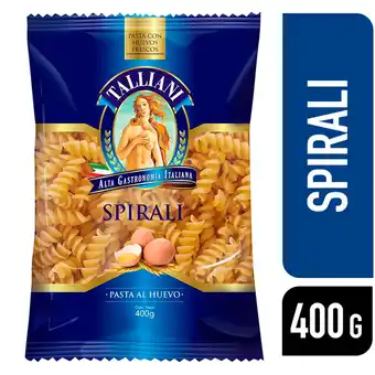 Pasta espirales al huevo Talliani 400 g