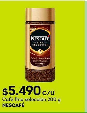 Tottus Café fina selección 200 g nescafé oferta