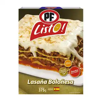 Unimarc Lasaña PF Listo boloñesa 330 g oferta