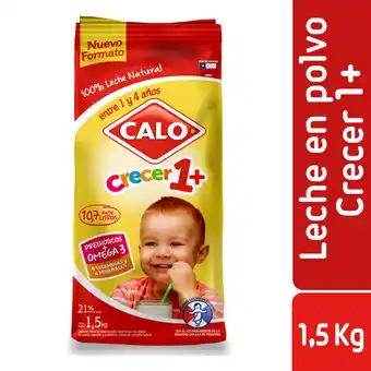 Unimarc Leche en polvo Calo crecer 1+ semidescremada 1.5 Kg oferta