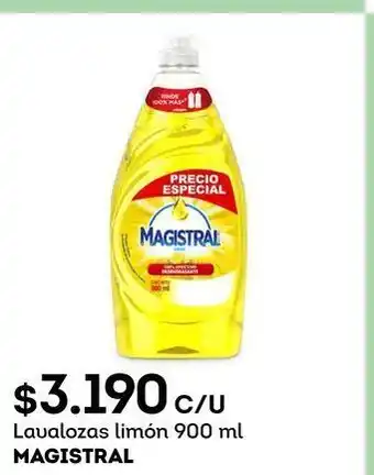 Tottus Lavalozas limón 900 ml magistral oferta